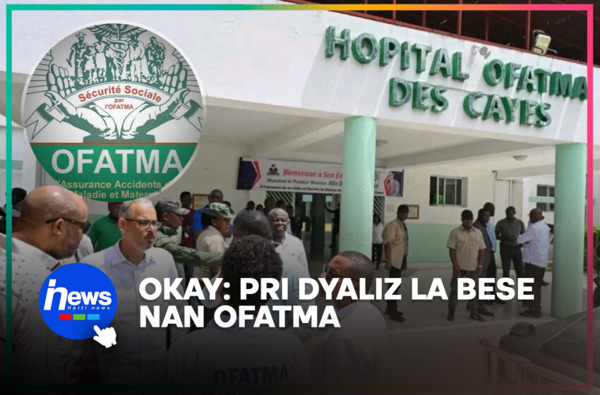  Pri dyaliz la diminye nan Lopital OFATMA nan Okay