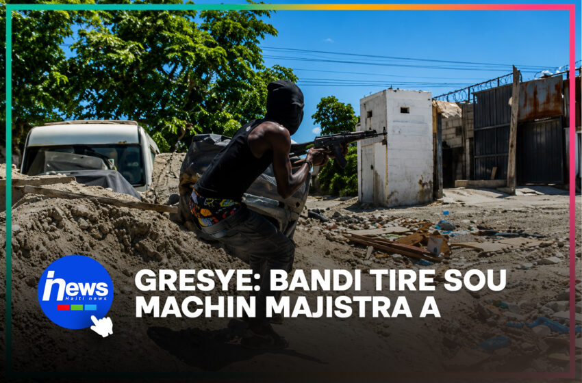  Bandi tire sou machin majistra Gresye a