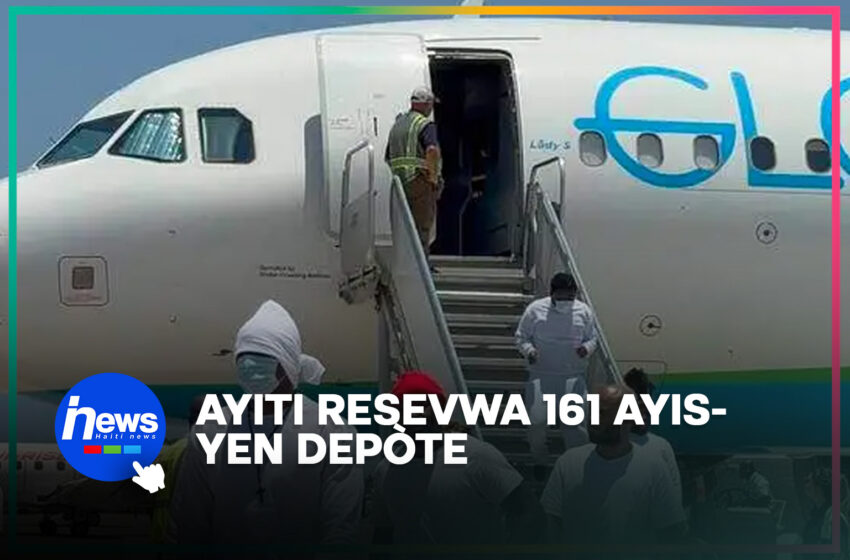  Anviwon 161 Ayisyen depòte soti Ozetazini rive Okap