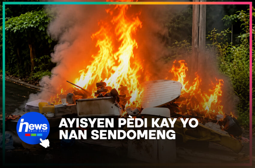  Anpil ayisyen pèdi kay yo Sendomeng aprè asasina yon agrikiltè