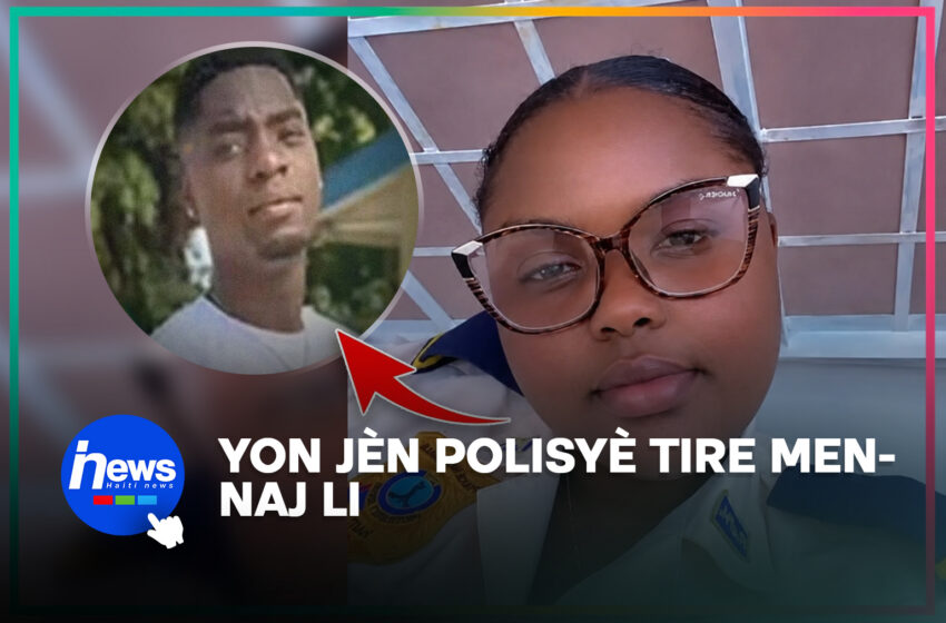  Petyonvil: Yon jèn polisyè tire mennaj li ak plizyè bal nan tèt