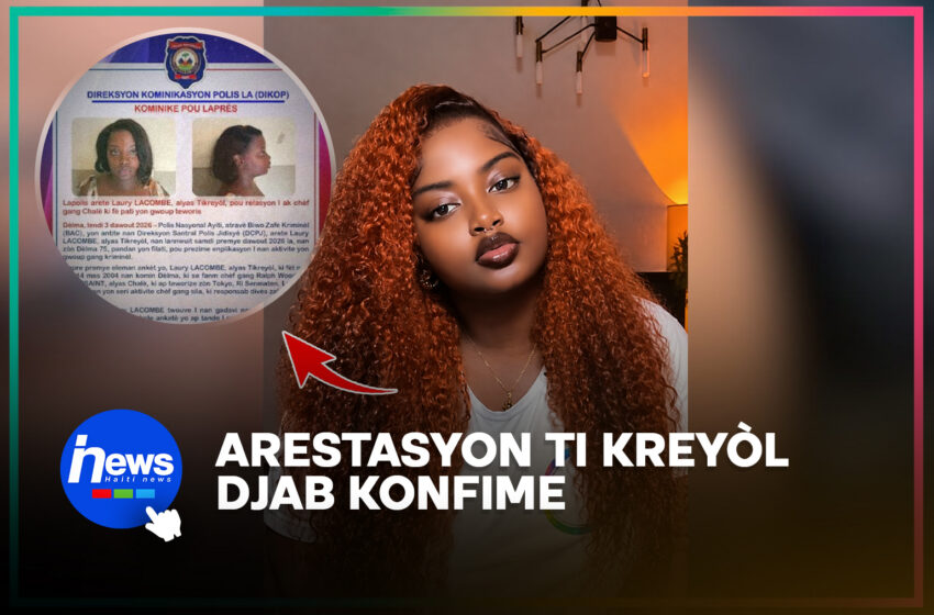  Lapolis konfime arestasyon Laurie Ti Kreyòl Djab