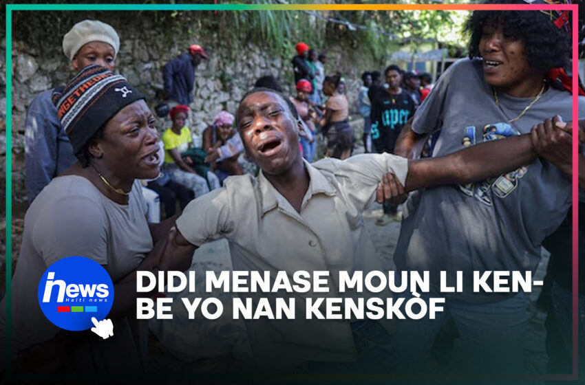 Teworis Didi menase touye plizyè moun ki nan men l Kenskòf