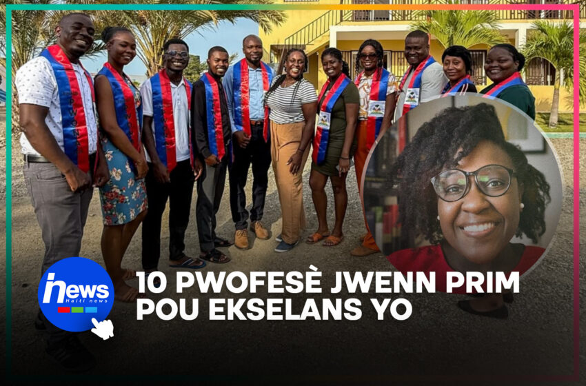  10 pwofesè nan peyi a onore pou travay yo nan edikasyon