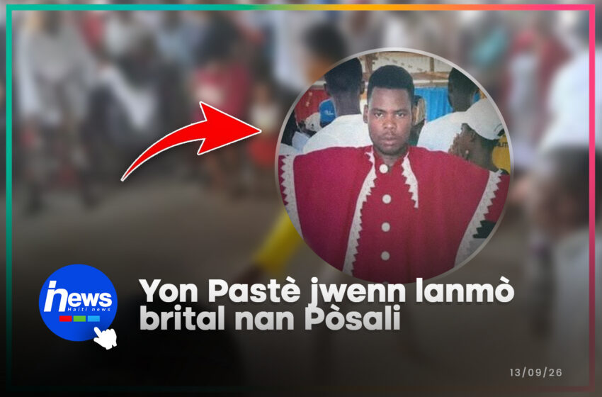  Yo koupe tèt yon pastè nan komin Pòsali