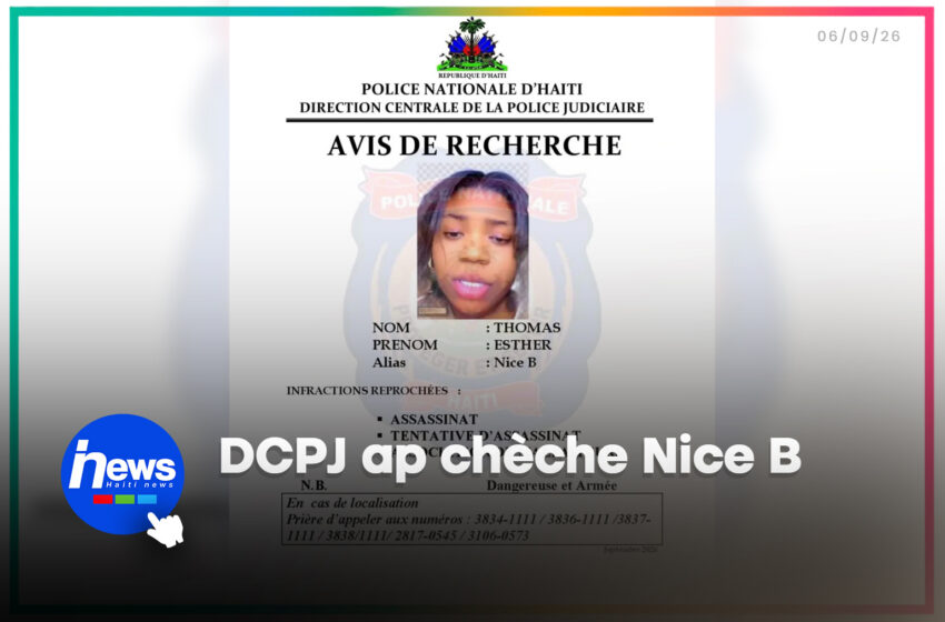  DCPJ lage avi rechèch dèyè Nice B