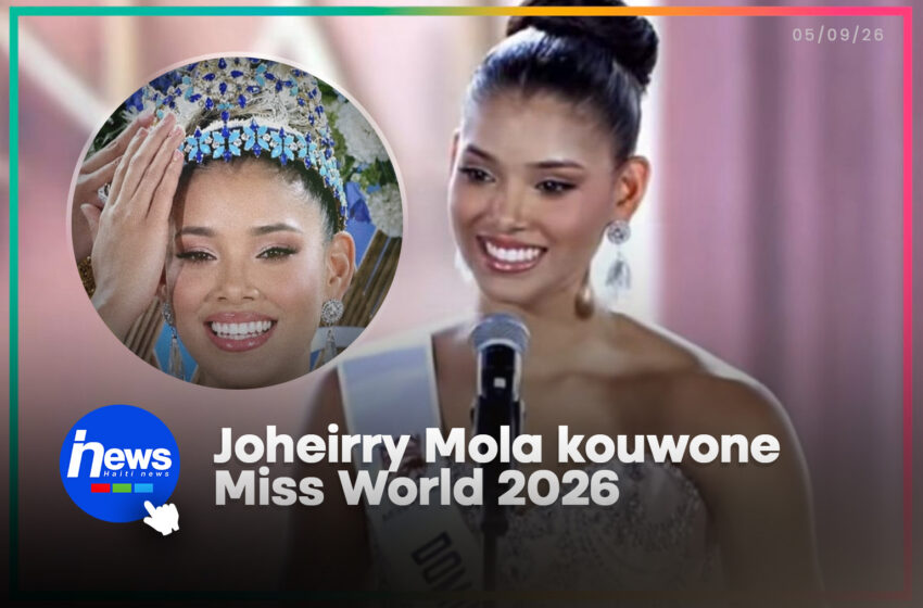  Kouwòn Miss World 2026 al jwenn Sendomeng