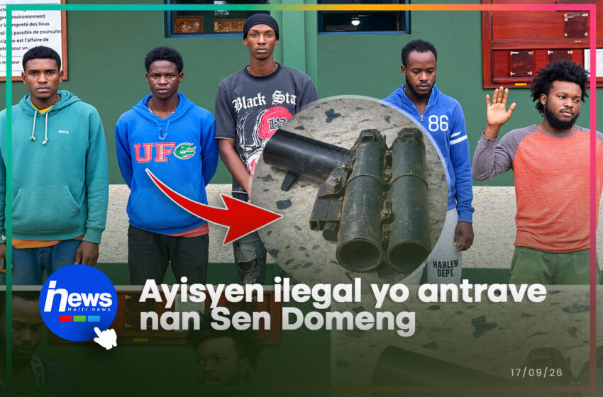  5 Ayisyen arete ak yon zam kreyòl epi depòte