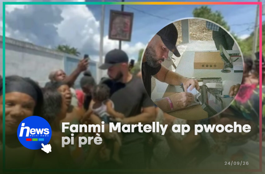  Olivier Martelly debake Kotdefè pou enskri kòm elektè