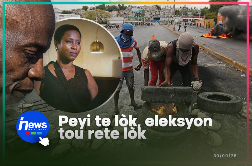  Martine Moïse deklare se peyi lòk ki te fè Jovenel pat òganize eleksyon