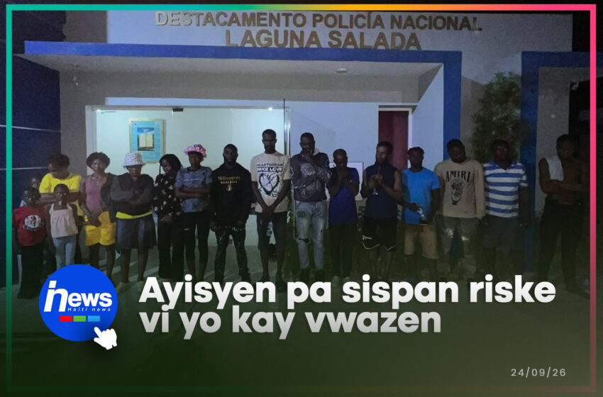 Lapolis arete yon chofè ak 17 Ayisyen nan yon Subaru