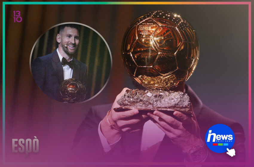  Lionel Messi ap prezan nan seremoni Balon Dò 2026 la