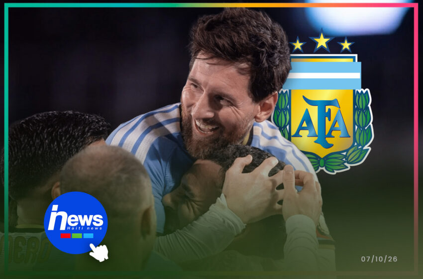  Lionel Messi jwe dènye match li ak Ajantin nan yon match adye