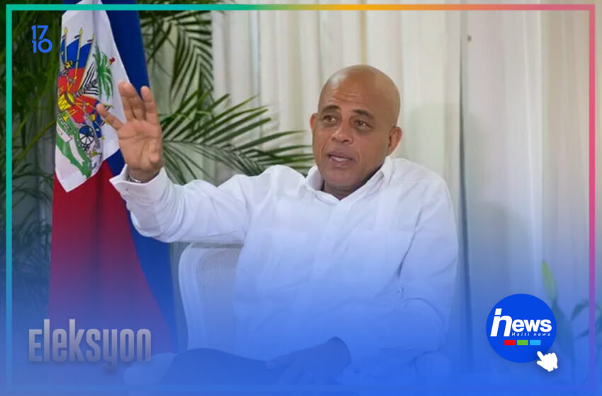 Pa gen dout: Michel Martelly kandida pou prezidan