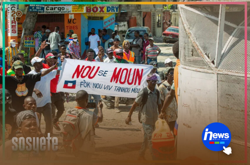  Moun nan kan deplase Dèlma 33 yo kontinye manifeste