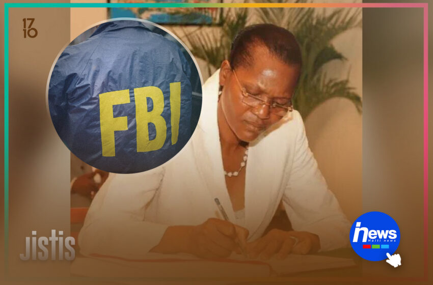  FBI prezante foto jij Wendelle Coq Thélot nan yon reyinyon ak mèsenè kolonbyen yo